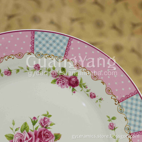 New Arrival Porcelain Cheap Dinner Plates